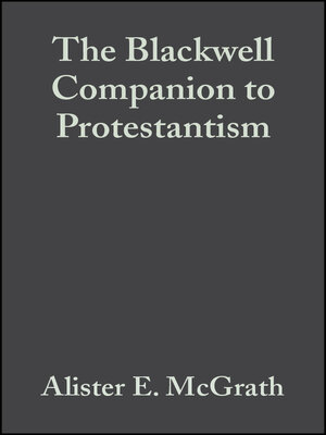 cover image of The Blackwell Companion to Protestantism